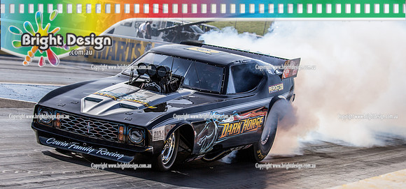 APSA & Nitro Funny Cars @ Calder Park Drag Racing Sat 29 Oct 2016 (66361)  DARK HORSE