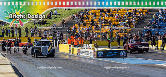 APSA & Nitro Funny Cars @ Calder Park Drag Racing Sat 29 Oct 2016 (66332)   5595 JASON KEILEY 1558 DRAGO NIKODIJEVIC