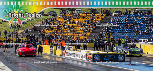 APSA & Nitro Funny Cars @ Calder Park Drag Racing Sat 29 Oct 2016 (66324)  1670 ROB TAYLOR   4454 DARREN NICHELLE
