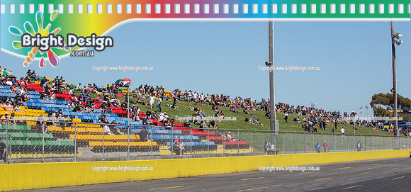 APSA & Nitro Funny Cars @ Calder Park Drag Racing Sat 29 Oct 2016 (66186)  CROWD