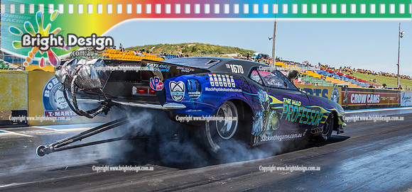 APSA & Nitro Funny Cars @ Calder Park Drag Racing Sat 29 Oct 2016 (66088)  1670 ROB TAYLOR