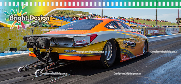 APSA & Nitro Funny Cars @ Calder Park Drag Racing Sat 29 Oct 2016 (66085)  990 HUGO