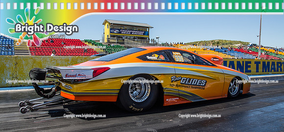 APSA & Nitro Funny Cars @ Calder Park Drag Racing Sat 29 Oct 2016 (66084)  990 HUGO