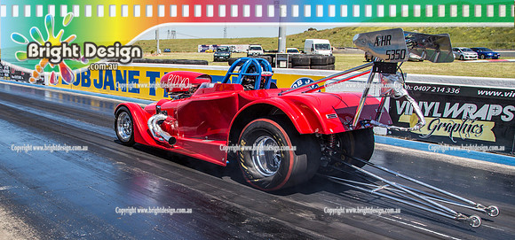 APSA & Nitro Funny Cars @ Calder Park Drag Racing Sat 29 Oct 2016 (66052)  5350 KERRY MULLER