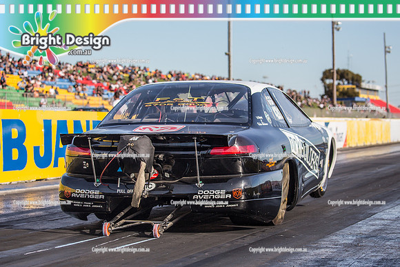 APSA & Nitro Funny Cars @ Calder Park Drag Racing Sat 29 Oct 2016 (66480)  4281 NICK NRK BUILDERS