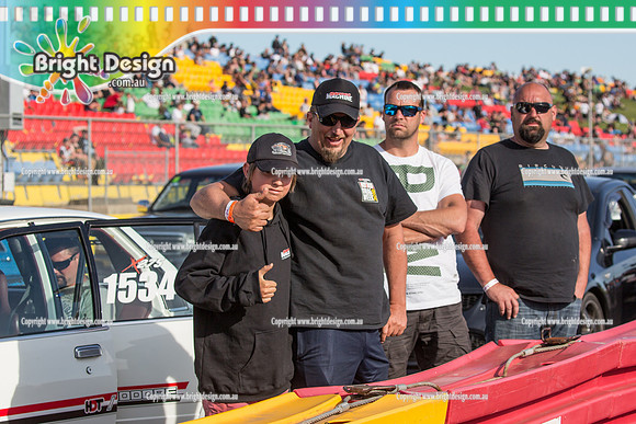 APSA & Nitro Funny Cars @ Calder Park Drag Racing Sat 29 Oct 2016 (66472)  HARRY POP666 CREW CORTY