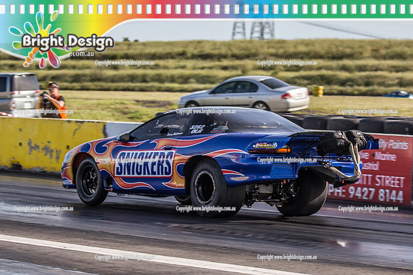 APSA & Nitro Funny Cars @ Calder Park Drag Racing Sat 29 Oct 2016 (66460)  3262 SNICKERS PERRY BULLIRANT