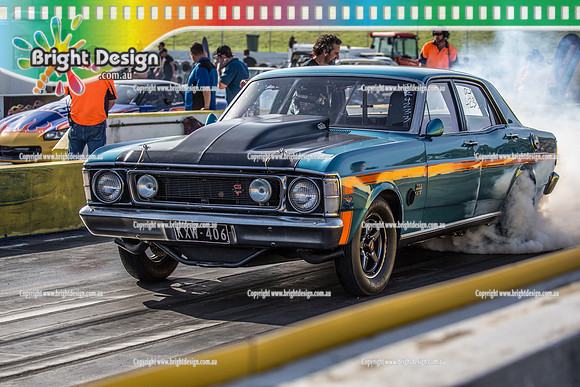 APSA & Nitro Funny Cars @ Calder Park Drag Racing Sat 29 Oct 2016 (66454)  4233 KXW406  STEVE BEZZINA