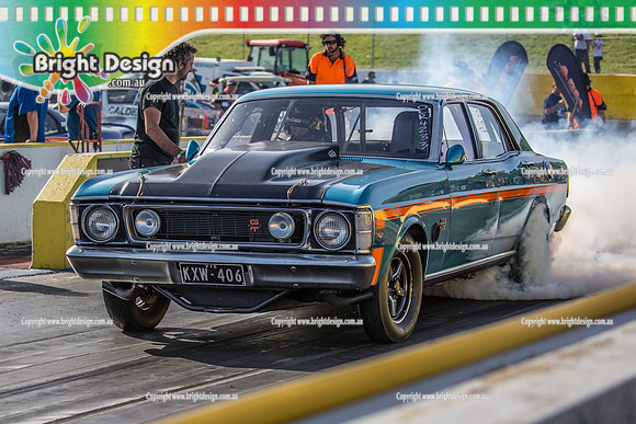 APSA & Nitro Funny Cars @ Calder Park Drag Racing Sat 29 Oct 2016 (66453)   4233 KXW406  STEVE BEZZINA