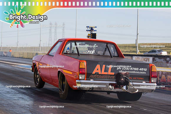 APSA & Nitro Funny Cars @ Calder Park Drag Racing Sat 29 Oct 2016 (66439)  5667 BRUTE BARRY HALL
