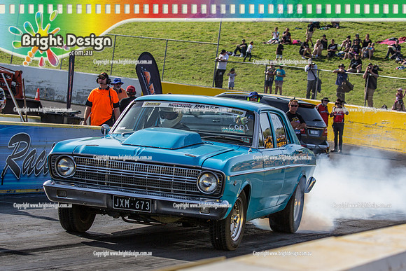 APSA & Nitro Funny Cars @ Calder Park Drag Racing Sat 29 Oct 2016 (66431)  JXM673  6001  HADDAD