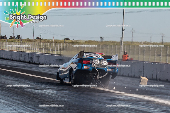 APSA & Nitro Funny Cars @ Calder Park Drag Racing Sat 29 Oct 2016 (66409)   3776 THE RUSSLER NITRO FUNNY CAR