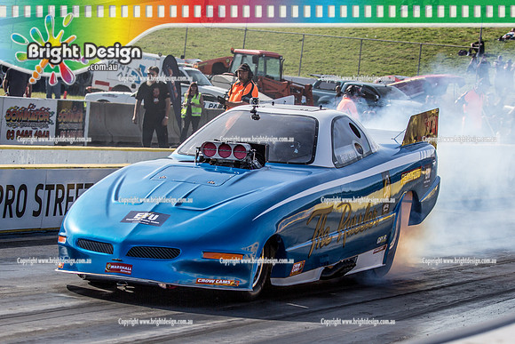 APSA & Nitro Funny Cars @ Calder Park Drag Racing Sat 29 Oct 2016 (66402)   3776 THE RUSSLER NITRO FUNNY CAR