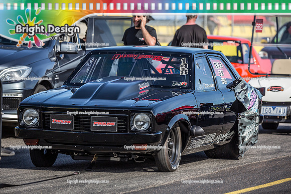APSA & Nitro Funny Cars @ Calder Park Drag Racing Sat 29 Oct 2016 (66390)  198 MARK LEAKE DBRICK