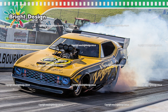 APSA & Nitro Funny Cars @ Calder Park Drag Racing Sat 29 Oct 2016 (66388)    LETS BOOGIE