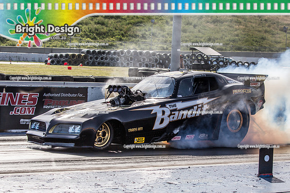 APSA & Nitro Funny Cars @ Calder Park Drag Racing Sat 29 Oct 2016 (66382)  THE BANDIT