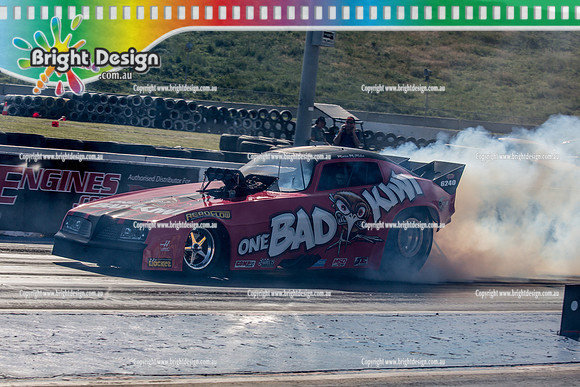 APSA & Nitro Funny Cars @ Calder Park Drag Racing Sat 29 Oct 2016 (66374)  ONE BAD KIWI
