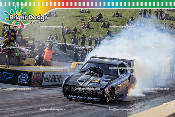 APSA & Nitro Funny Cars @ Calder Park Drag Racing Sat 29 Oct 2016 (66358)  DARK HORSE