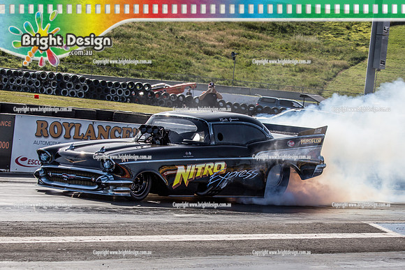 APSA & Nitro Funny Cars @ Calder Park Drag Racing Sat 29 Oct 2016 (66357)  NITRO EXPRESS