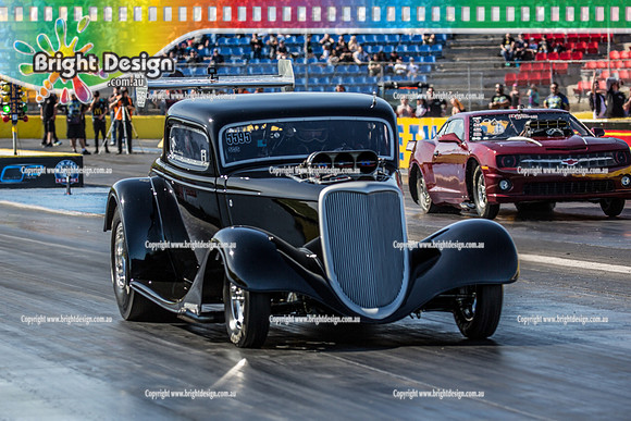 APSA & Nitro Funny Cars @ Calder Park Drag Racing Sat 29 Oct 2016 (66335)   5595 JASON KEILEY 1558 DRAGO NIKODIJEVIC