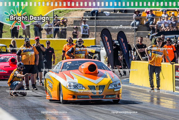 APSA & Nitro Funny Cars @ Calder Park Drag Racing Sat 29 Oct 2016 (66310)  990 HUGO