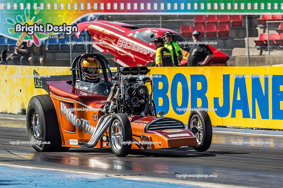 APSA & Nitro Funny Cars @ Calder Park Drag Racing Sat 29 Oct 2016 (66296)   6262 KOMMOTION NEWMAN