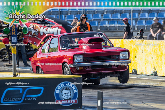 APSA & Nitro Funny Cars @ Calder Park Drag Racing Sat 29 Oct 2016 (66293)  4637  RED GEMINI ENIO MARROCCO