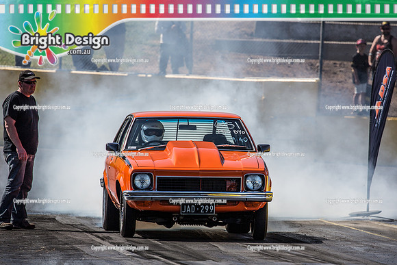 APSA & Nitro Funny Cars @ Calder Park Drag Racing Sat 29 Oct 2016 (66268)  6151 JAD299 DAVID WRIGHT