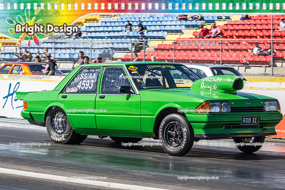 APSA & Nitro Funny Cars @ Calder Park Drag Racing Sat 29 Oct 2016 (66255)  4593 ROBXE  ROBERT KARDUM