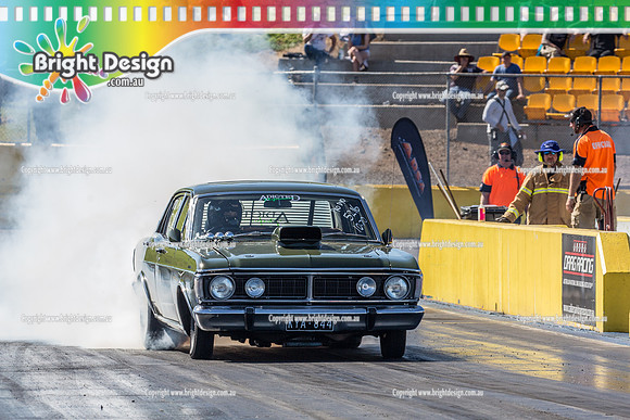APSA & Nitro Funny Cars @ Calder Park Drag Racing Sat 29 Oct 2016 (66237)   5216 KYA844  KENNY