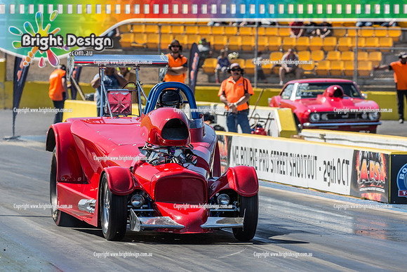 APSA & Nitro Funny Cars @ Calder Park Drag Racing Sat 29 Oct 2016 (66236)  5350 KERRY MULLER