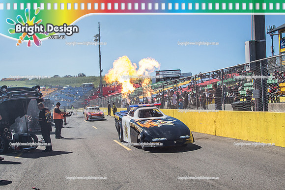APSA & Nitro Funny Cars @ Calder Park Drag Racing Sat 29 Oct 2016 (66222)   NITRO SHERIFF
