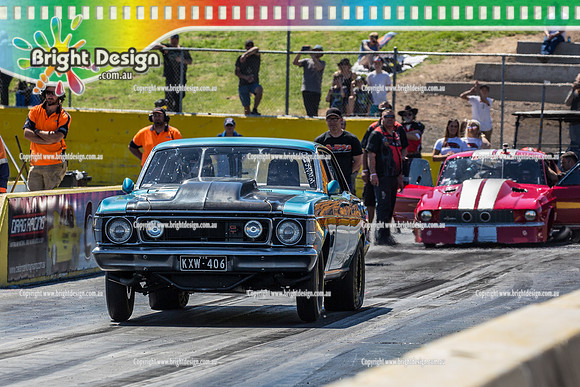 APSA & Nitro Funny Cars @ Calder Park Drag Racing Sat 29 Oct 2016 (66196)    4233 KXW406  STEVE BEZZINA