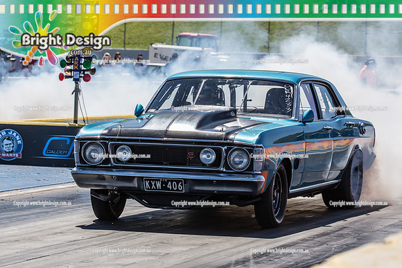 APSA & Nitro Funny Cars @ Calder Park Drag Racing Sat 29 Oct 2016 (66194)    4233 KXW406  STEVE BEZZINA