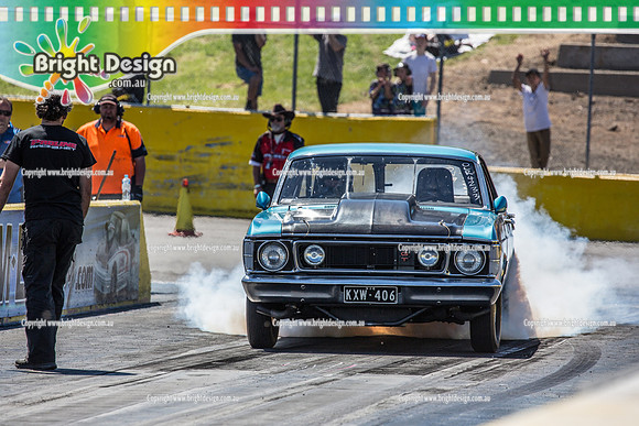 APSA & Nitro Funny Cars @ Calder Park Drag Racing Sat 29 Oct 2016 (66192)   4233 KXW406  STEVE BEZZINA