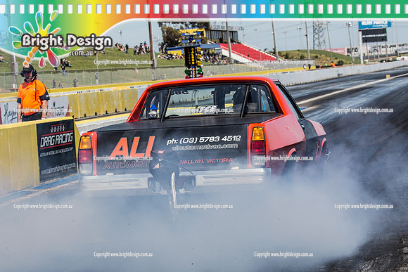 APSA & Nitro Funny Cars @ Calder Park Drag Racing Sat 29 Oct 2016 (66161)  5667 BRUTE BARRY HALL