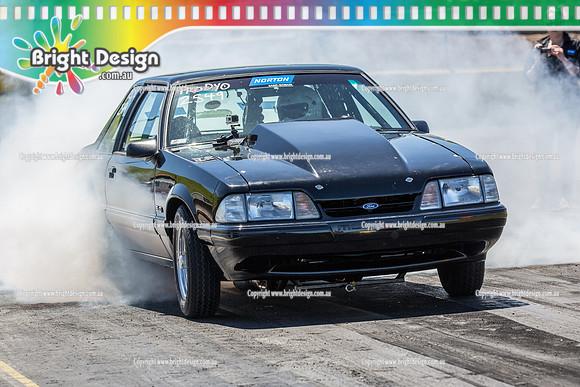 APSA & Nitro Funny Cars @ Calder Park Drag Racing Sat 29 Oct 2016 (66145)  2549  NORTON MIKKI BORG