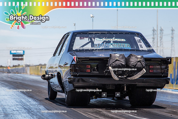 APSA & Nitro Funny Cars @ Calder Park Drag Racing Sat 29 Oct 2016 (66117)  198 MARK LEAKE  DBRICK