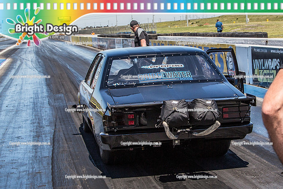 APSA & Nitro Funny Cars @ Calder Park Drag Racing Sat 29 Oct 2016 (66116)  198 MARK LEAKE  DBRICK