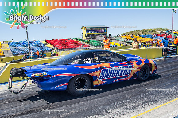 APSA & Nitro Funny Cars @ Calder Park Drag Racing Sat 29 Oct 2016 (66110)  3262 SNICKERS PERRY BULLIRANT