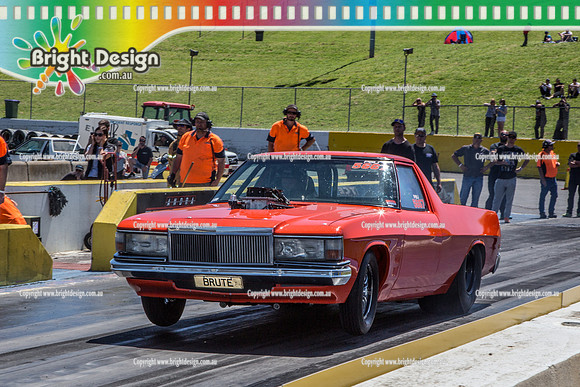 APSA & Nitro Funny Cars @ Calder Park Drag Racing Sat 29 Oct 2016 (66106)  5667 BRUTE BARRY HALL