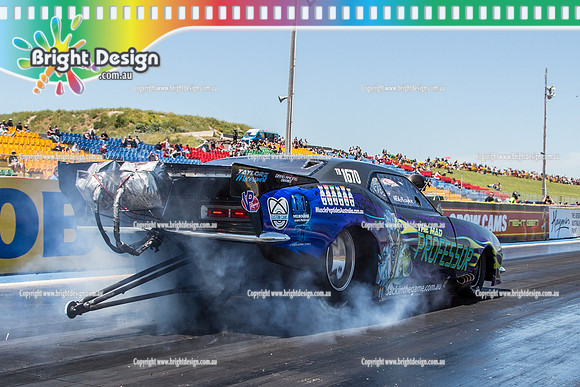 APSA & Nitro Funny Cars @ Calder Park Drag Racing Sat 29 Oct 2016 (66089)  1670 ROB TAYLOR