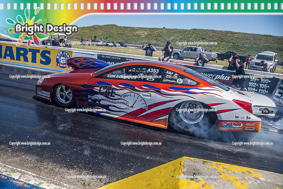 APSA & Nitro Funny Cars @ Calder Park Drag Racing Sat 29 Oct 2016 (66077)  4353 CON SOLDATOS