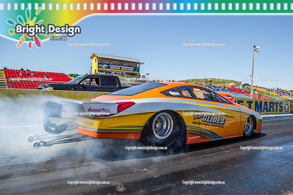 APSA & Nitro Funny Cars @ Calder Park Drag Racing Sat 29 Oct 2016 (66073)   990 HUGO