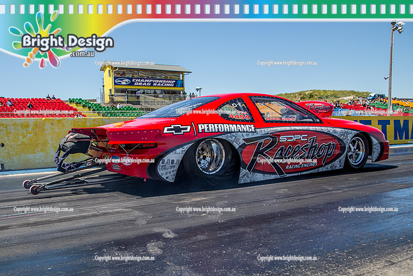 APSA & Nitro Funny Cars @ Calder Park Drag Racing Sat 29 Oct 2016 (66070)   4454 DARREN NICHELLE