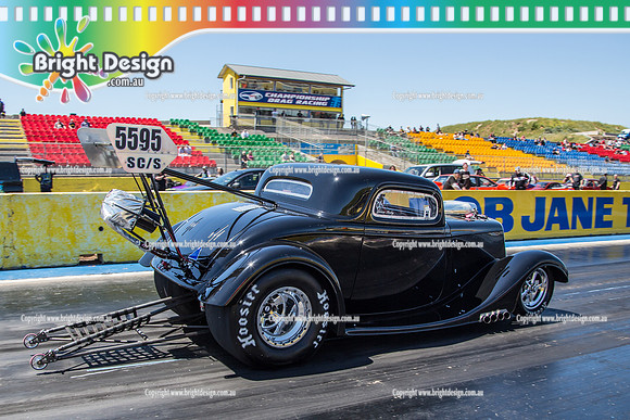 APSA & Nitro Funny Cars @ Calder Park Drag Racing Sat 29 Oct 2016 (66057)  5595 JASON KEILEY