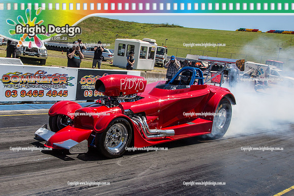 APSA & Nitro Funny Cars @ Calder Park Drag Racing Sat 29 Oct 2016 (66049)  5350 KERRY MULLER