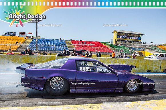 APSA & Nitro Funny Cars @ Calder Park Drag Racing Sat 29 Oct 2016 (66036)  6455 PURPLE
