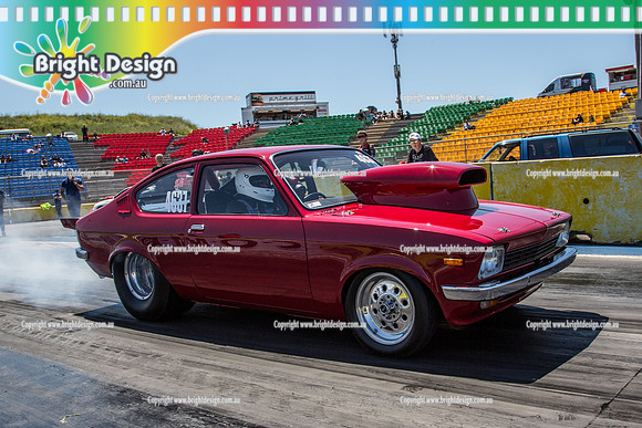 APSA & Nitro Funny Cars @ Calder Park Drag Racing Sat 29 Oct 2016 (66031)  4637  RED GEMINI ENIO MARROCCO