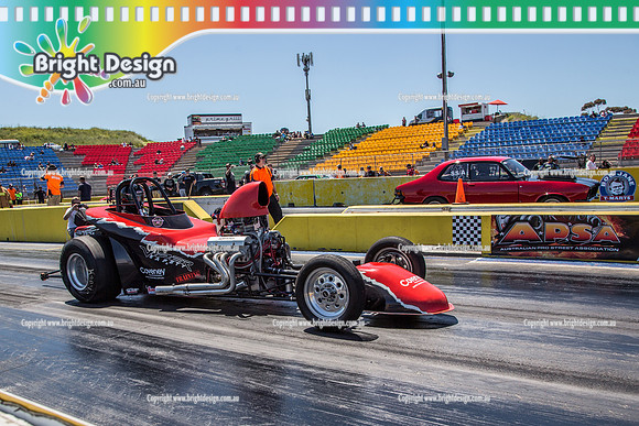 APSA & Nitro Funny Cars @ Calder Park Drag Racing Sat 29 Oct 2016 (66020)  2471  DEREK WILLS